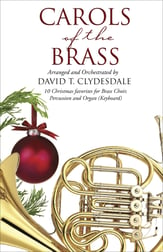 Carols of the Brass Brass Ensemble, Percussion and Organ Parts on CD-ROM-P.O.P. cover